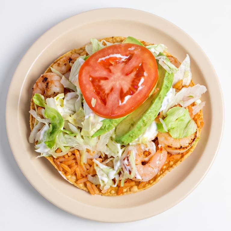 Savor our authentic tostadas