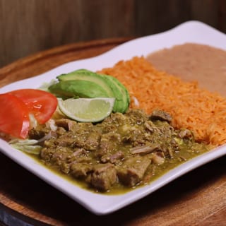 CHILE VERDE PLATE