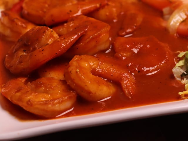 Camarones a la Diabla a la Carta.