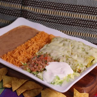 CHEESE VEGGIE ENCHILADAS