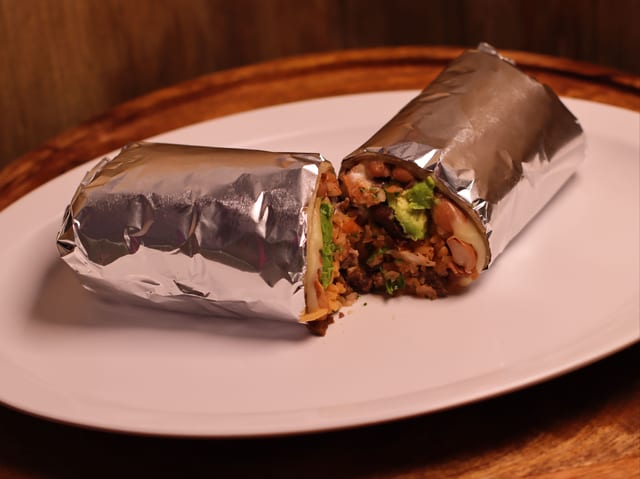 Veggie California Burrito.