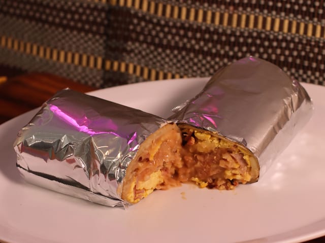 Breakfast Burrito.