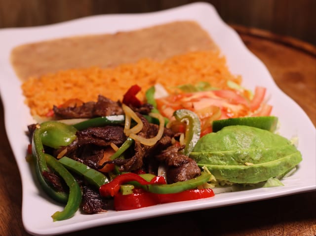 Fajitas Plate.