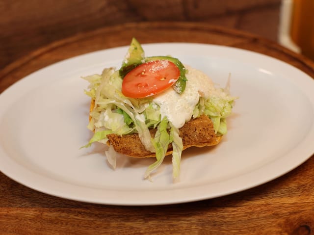Tostada de Pescado.