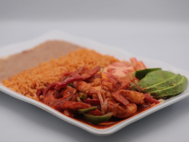 Shrimp Fajitas.