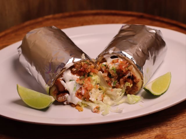 Super Veggie Burrito.